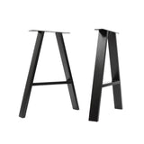 Grove desk legs, Black A-frame