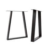 Grove desk legs, Black trapezium