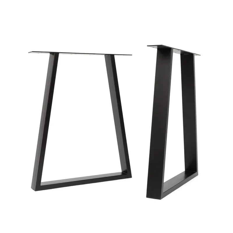 Grove desk legs, Black trapezium