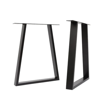 Grove desk legs, Black trapezium